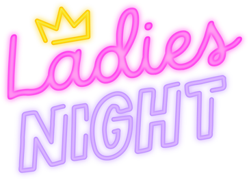 ladies night night neon signboard